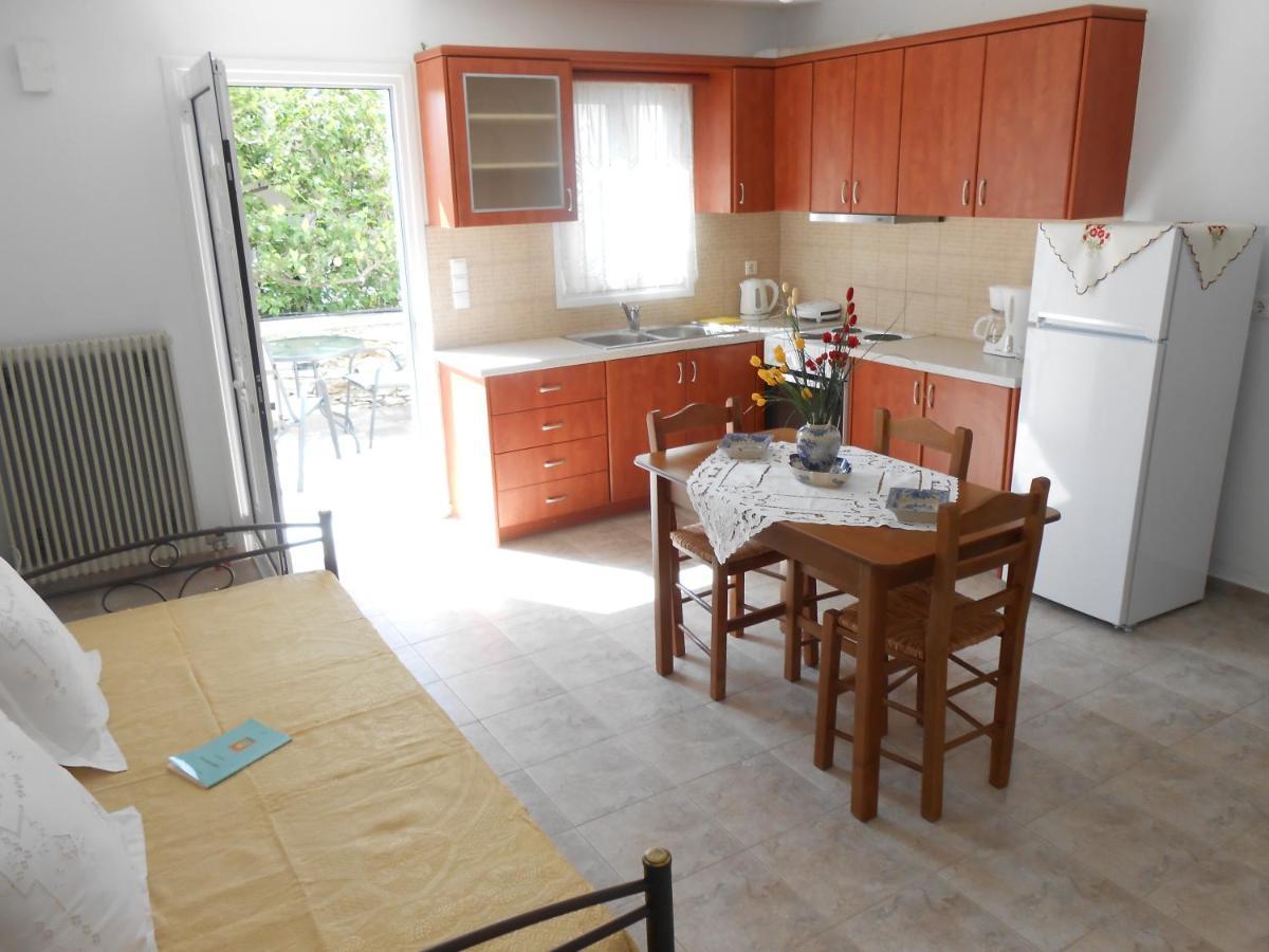 Chrysolithos Kerami Apartments Khalkíon Zewnętrze zdjęcie